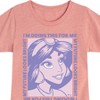 Girls' - Disney - I'm Doing This For Me Fitted Short Sleeve Graphic T-Shirt - 2 of 4