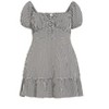 Women's Plus Size Cute Gingham Dress - black | CITY CHIC - 4 of 4