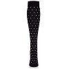 Memoi Women's Classic Polka Dots Bamboo Blend 8-15mmHg Graduated Compression Socks - 2 of 4