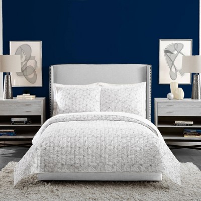 Details about   Ayesha Curry Labyrinth Standard Pillow Sham in Blue 