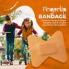 MEDca Flexible Fabric Fingertip Bandages - 100 Count Box of Flex Fabric Adhesive Bandages for Finger Care and Wound Protection - 2 of 4