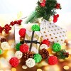 30Pcs Decorative Rattan Balls for Vase Fillers, Christmas Table Decor and Home Wedding Party Supplies, Natural Wicker Twig Orbs - 3 of 4