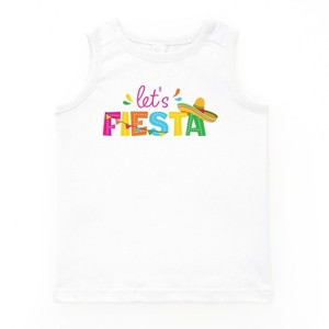 The Juniper Shop Let's Fiesta Colorful Youth Tank Top - 1 of 4