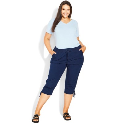 Target plus size store capris