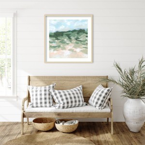 Amanti Art Blockbrush Valley II by June Erica Vess Framed Wall Art Print - 1 of 4