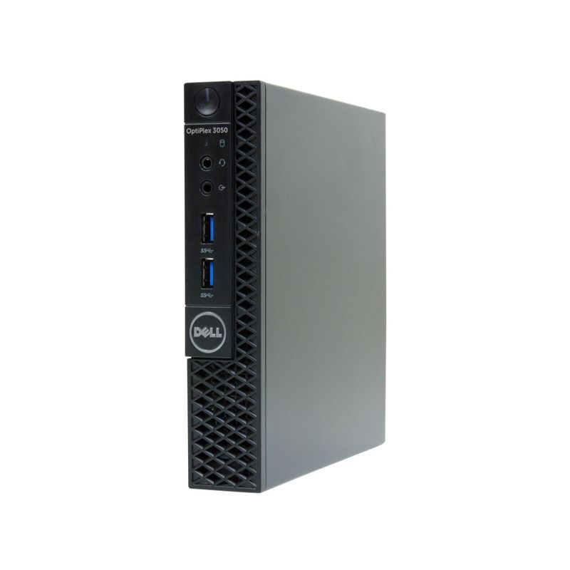 Dell 3050-MICRO Certified Pre-Owned PC, Core i5-6500T 2.5GHz Processor, 16GB Ram, 256GB SSD, Win10P64, Manufacturer Refurbished, 1 of 4