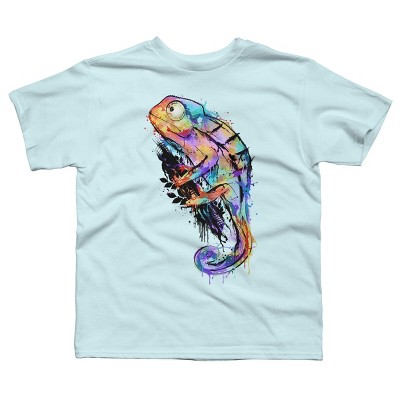Boy's Design By Humans chameleon By alnavasord T-Shirt
