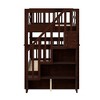 NicBex Twin over Twin Bunk Bed Convertible Design Wood Frame Bed Frame with Storage Stairs and Full Length Guardrail, No Box Spring Required - 4 of 4