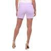 Rekucci Women's Comfort Fit Woven Riviera Shorts with Zipper Pockets - 3 of 4