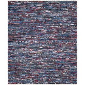 Rag Rug RAR128 Hand Woven Indoor Rugs - Safavieh - 1 of 4