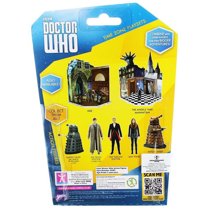 Seven20 Doctor Who Wave 3 3.75" Action Figure Tenth Doctor, 2 of 3