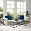 54" Black Bronze Coffee Table - Henn&Hart - 3 of 4