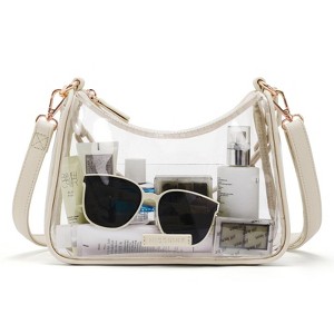 Clear Bag for Stadium Approved, Clear Crossbody Purse for Women - 1 of 4