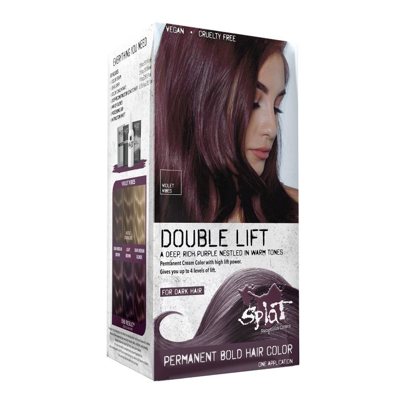 Splat Double Lift Permanent Hair Color Dye Kit, 6 of 10