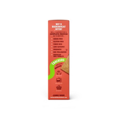 Better With Buckwheat Crackers Rosemary Herb - 4.25oz