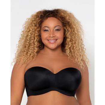 The No-Wire Strapless: Jet Black  Strapless bra, Best strapless bra, Bra  size guide