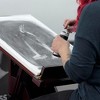 SoHo Urban Artist Adjustable Drawing Horse Easel - Sturdy Beechwood with Mahogany Finish, 18" x 23-3/8" Drawing Board, Full Size Artist Easel with - 3 of 4