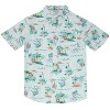 Tommy Bahama Big Boys Button Down Short Sleeve Hawaiian Elastic Woven Shirt and Short Set - 3 of 3