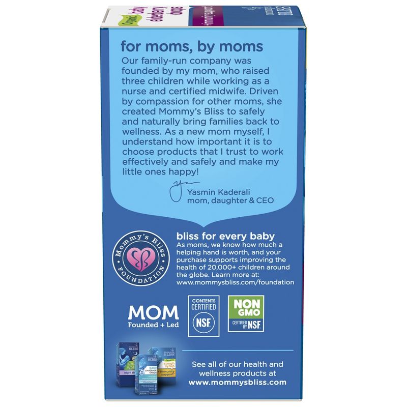 Mommy&#39;s Bliss Organic Baby Elderberry Drops + Immunity Support - 3 fl oz (36 servings), 4 of 10