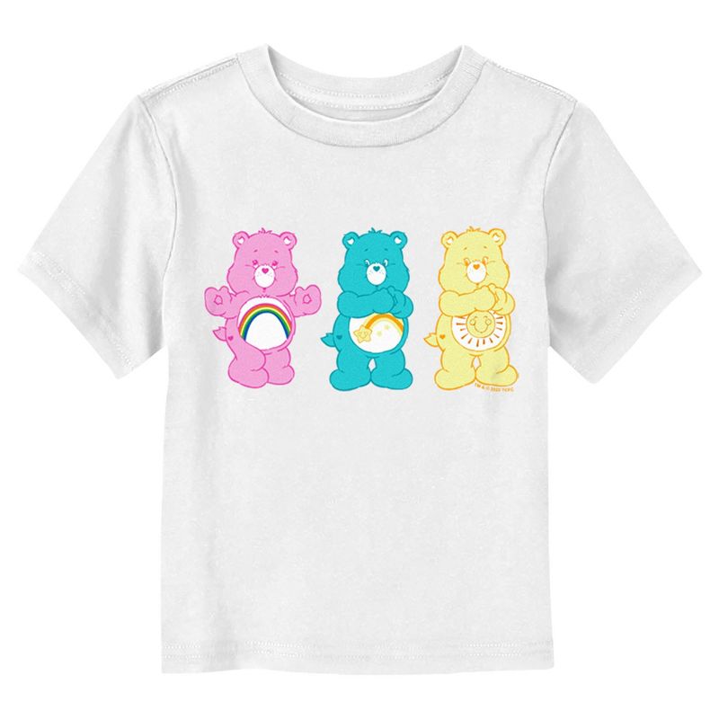Care Bears Trio Friends  T-Shirt - White - 4T, 1 of 4