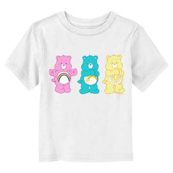 Care Bears Trio Friends  T-Shirt - White - 4T