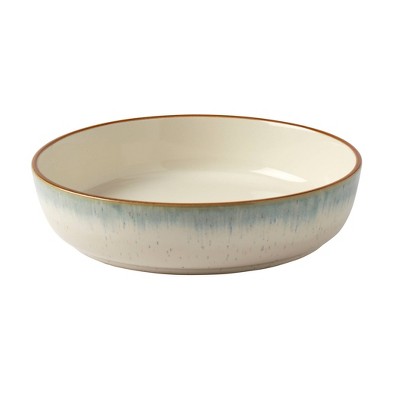 Hanover Sea 12-Piece Ceramic Dinnerware Set in Turquoise