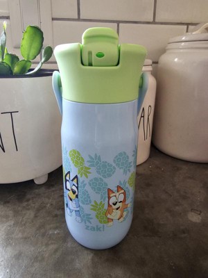 Zak Designs 14oz Stainless Steel Kids' Water Bottle With Antimicrobial  Spout 'bluey' : Target