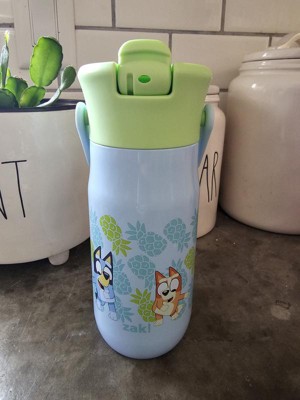 Zak Designs 16oz Plastic Kids' Water Bottle With Bumper And Antimicrobial  Spout 'bluey' : Target