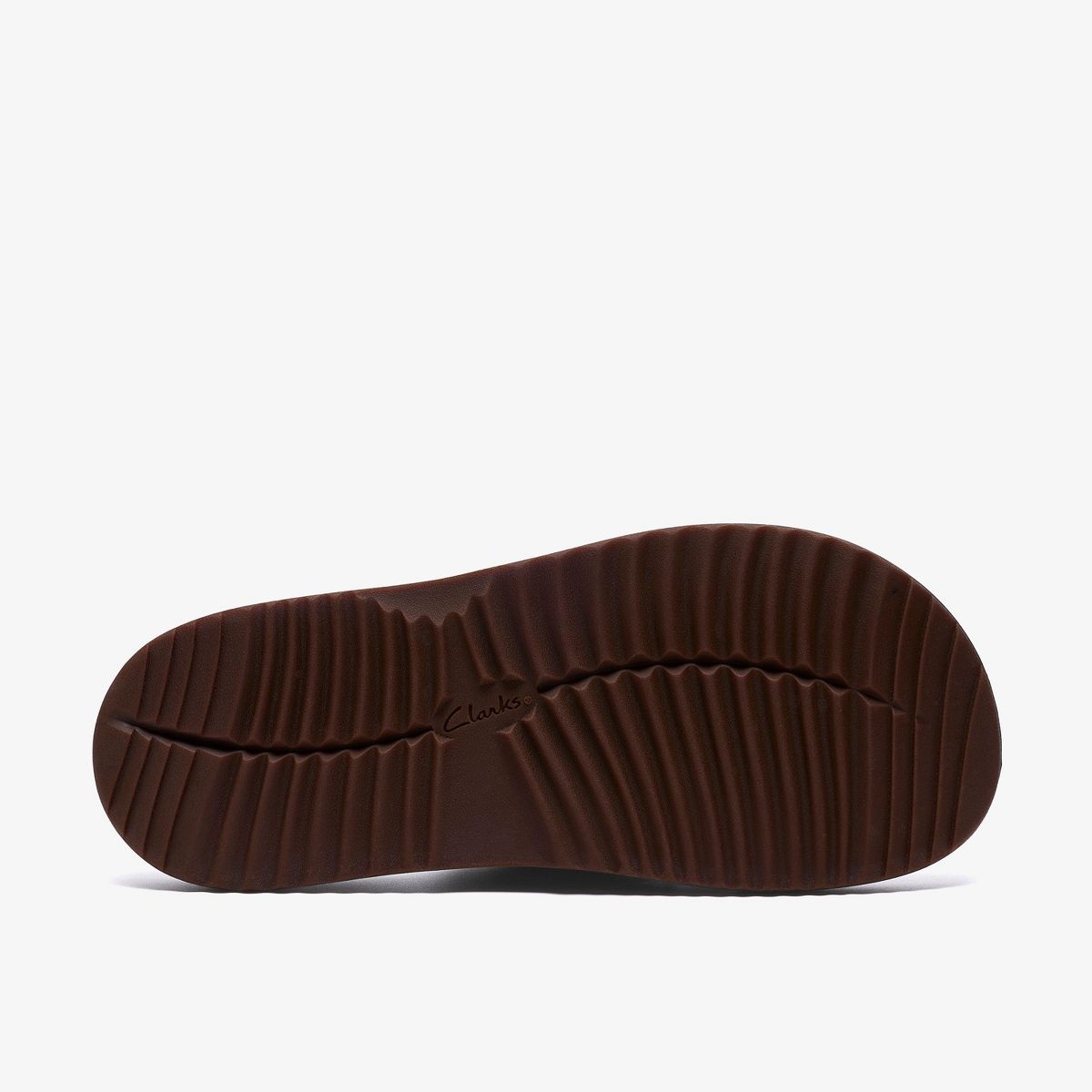 Clarks Cloudsteppers Mens Men's Breeze Slide Dark Brown Sandals - thumbnail 3