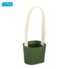Unique Bargains Reusable Portable Canvas Coffee Cup Sleeve for Hiking 3 Pcs - 3 of 4