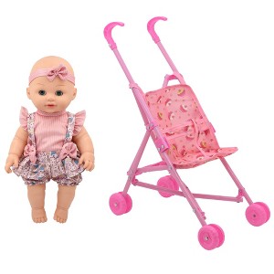 New Adventures Little Darlings: Cupcake Lollipop Outfit for Baby Dolls - 1 of 4