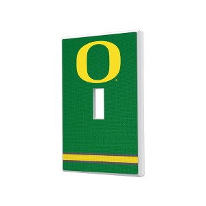 NCAA Big Ten Universities Stripe Hidden-Screw Light Switch Plate for Single Toggle - 1 of 4