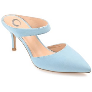 Journee Collection Womens Maevali Mules Mid Stiletto Pointed Toe Pumps - 1 of 4