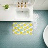 Stupell Industries Kitchen Lemony Stripes Printed Plush Bathroom Floor Mat, design by Anna Quach - 3 of 4