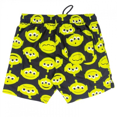Toy Story Mens Toy Story Aliens Pattern Swim Board Shorts - Large — фото 2