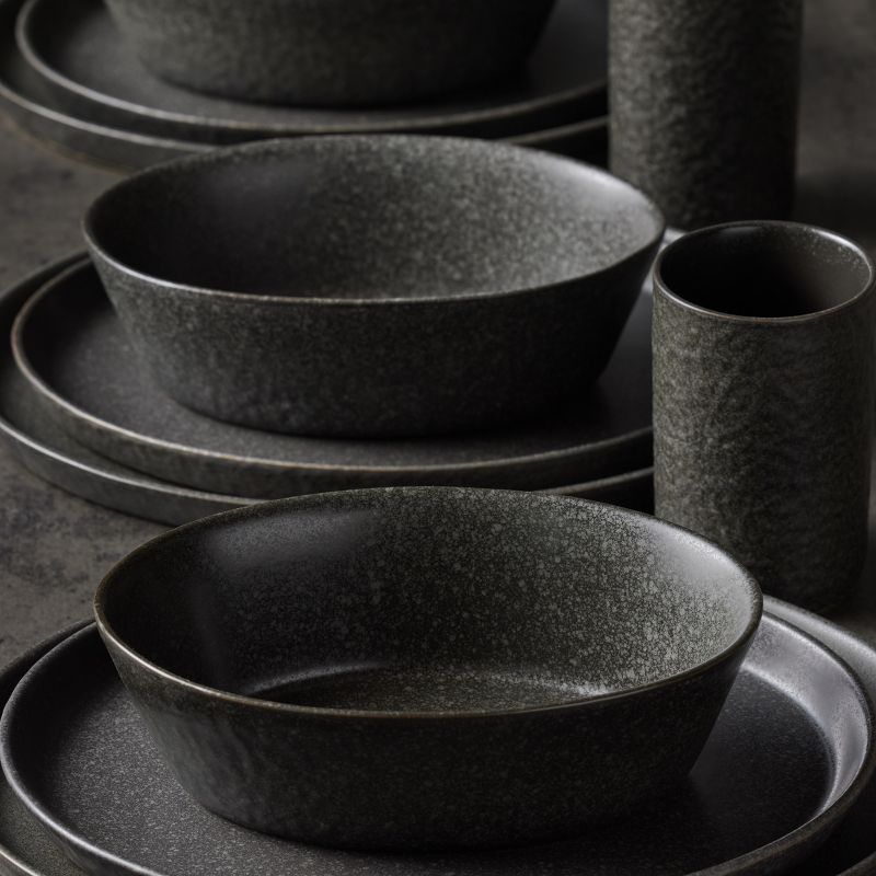 Stone by Mercer Project Katachi Stoneware 16-Piece Dinnerware Set, 2 of 7