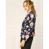 INSPIRE CHIC Women's Notched Lapel Open Front Business Casual Blazer - 4 of 4