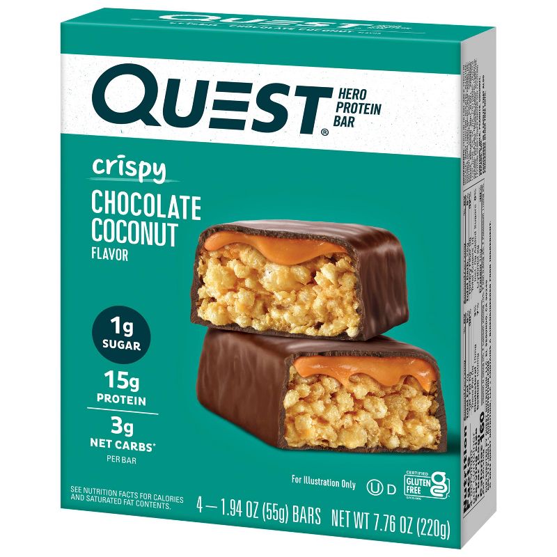 Quest Nutrition Hero Protein Bar - Chocolate Coconut, 1 of 9