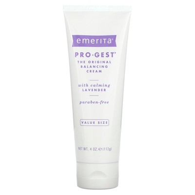 Emerita Pro-Gest, The Original Balancing Cream with Calming Lavender, 4 oz (112 g)