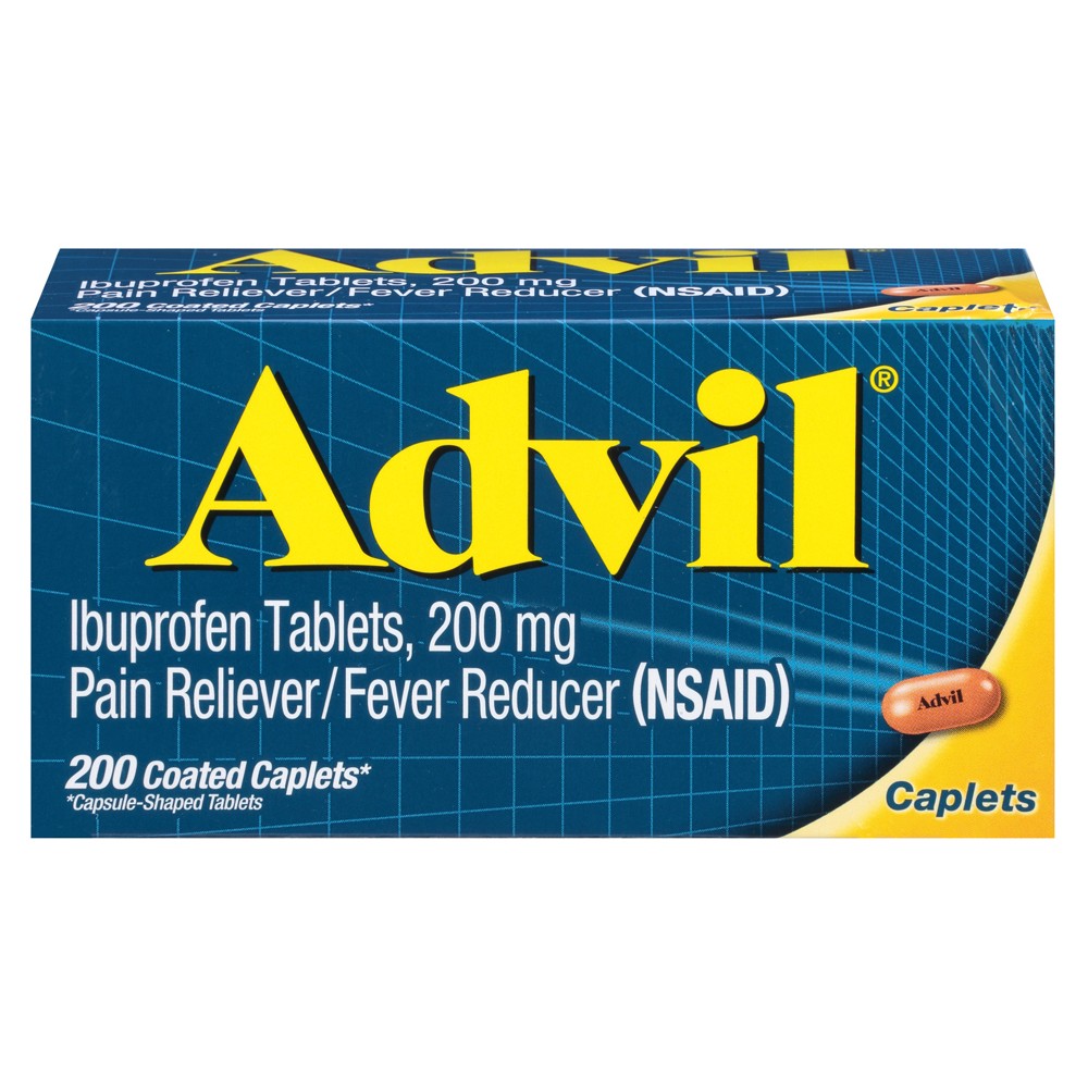 UPC 305730161510 product image for Advil Pain Reliever/Fever Reducer Caplets - Ibuprofen (NSAID) - 200ct | upcitemdb.com