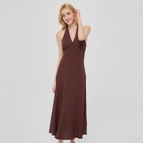Женские платья A New Day Women's Smocked Midi A-Line Dress - A New Day™ Brown XS