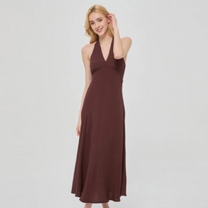 Vestido midi tipo A con fruncido - A New Day™