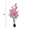 Nasitip Artificial Cherry Blossom Tree,Decorative Faux Cherry Blossom Silk Tree in Pot, Home Corner Decor - 3 of 4