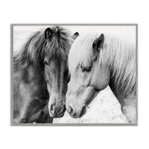Stupell Industries Horse Love Duo Portrait, 20" x 16" - 1 of 4