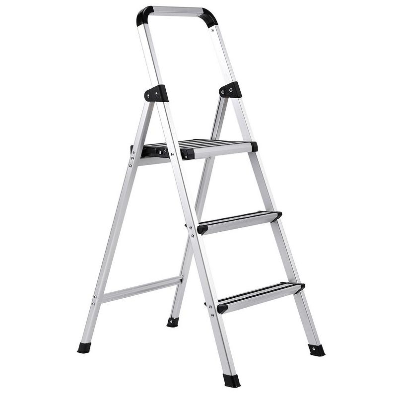 BirdRock Home 3-Step Aluminum Step Ladder, 1 of 9
