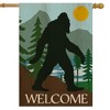 Briarwood Lane Everyday House Flag 40x28 For Outdoor Bigfoot Welcome House Flag - 2 of 4