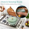 Best Choice Products 6 Quart Enamel Cast-Iron Dutch Oven, Heavy-Duty Cookware w/ Dual Handles, Lid - 3 of 4