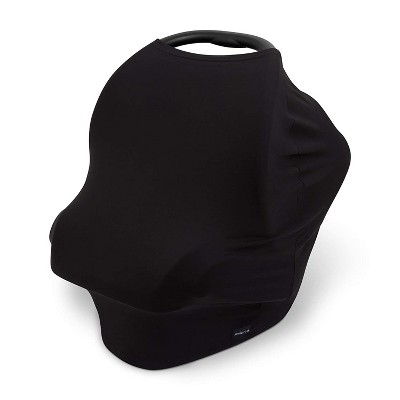 Image of Simka Rose 6-in-1 Nursing Cover & Baby Carseat Cover, Black
