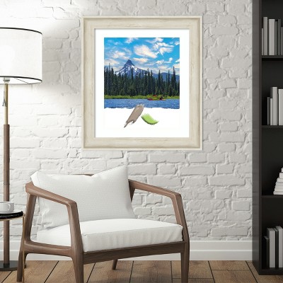 Classic 16x20 White Wood Wall Picture Frame