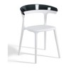Omax Decor,Mia Resin Patio Dining Chair - (Set of 2) - 2 of 4